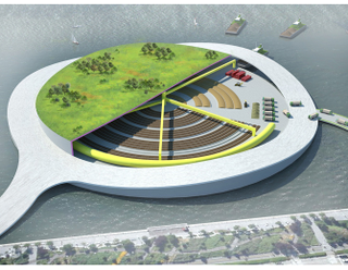 Illustration for article titled These Compost Islands Would Turn NYC's Garbage Into Gold